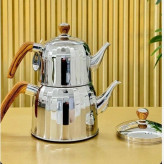 کتری و قوری استیل زیو مدل ZTS-1834 کیفیت تضمینی