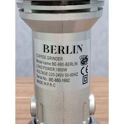 آسیاب صنعتی برلین 200 گرم 1200 وات مدل Berlin BE-880 با گارانتی یکساله